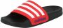 Adidas Perfor ce Adilette Shower badslippers zwart wit rood Rubber 35 - Thumbnail 5