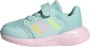 Adidas Sportswear Tensaur Run 3.0 Schoenen Kids Kinderen Turquoise - Thumbnail 4