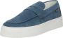 Antony Morato Blauwe Leren Mocassins Lente Zomer Heren Blue Heren - Thumbnail 2