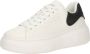 Armani Exchange Polyester Dames Sneakers Collectie White Dames - Thumbnail 3