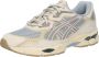 ASICS Grijze Dolfijn Sneakers Mesh Synthetisch Leer Gray Heren - Thumbnail 2