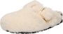 Birkenstock Shearling Teddy Klompen met Gesp Beige Dames - Thumbnail 2