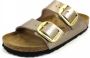 Birkenstock Arizona Dames Slippers Graceful Taupe Narrow fit | Taupe | Imitatieleer - Thumbnail 4