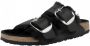 Birkenstock Arizona Big Buckle Shearling Sandaal Black Dames - Thumbnail 2