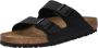 Birkenstock Arizona BS Slippers Saffiano Black Regular Fit Unisex - Thumbnail 1