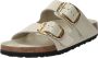 Birkenstock Elegante Beige Sandalen met Grote Gesp Beige Dames - Thumbnail 2