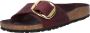 Birkenstock 'Madrid Big Buckle' Slippers Red Dames - Thumbnail 2