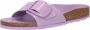 Birkenstock Madrid Big Buckle Slippers Purple Dames - Thumbnail 2