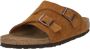 Birkenstock Platte Sandalen Zurich Mink Bruine Moccasin Brown Dames - Thumbnail 2