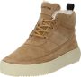 Blackstone Lusa Candied Ginger Sneaker (high) Vrouw Light brown - Thumbnail 4