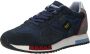 Blauer Stijlvolle blauwe sportschoenen met contrasterende accenten Multicolor Heren - Thumbnail 2