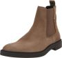 BOSS Chelsea Boots Heren Calev 1 Maat: 45 Materiaal: Suède Kleur: Beige - Thumbnail 3