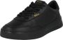 Hugo Boss Minimalistische Leren Sneakers Black Heren - Thumbnail 2