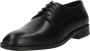 Hugo Boss Lage Leren Schoenen Black Heren - Thumbnail 2