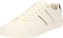 Hugo Boss Witte Leren Sneakers Rubber Zool Veters White Heren - Thumbnail 2