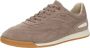 Hugo Boss Iconische leren sneakers met contrasterende details Brown Heren - Thumbnail 2