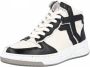 Bronx Damessneaker ""OLD COSMO HIGH TOP"" zwart off white - Thumbnail 4