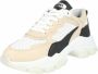 Bronx Tayke-over 66426 Lage sneakers Leren Sneaker Dames Wit - Thumbnail 4