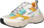 Buffalo Cld Run Rt Trendy Sneakers Dames silver orange green maat: 36 beschikbare maaten:36 37 38 39 40 41 - Thumbnail 4