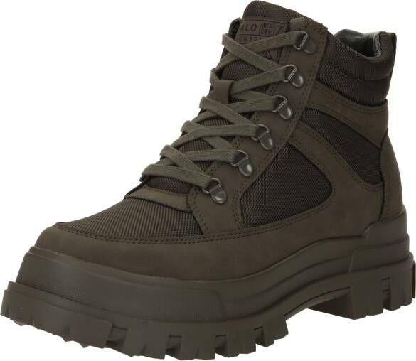 Buffalo Aspha Comc Mid Fashion sneakers Schoenen khaki maat: 41 beschikbare maaten:41 43 44 45 46