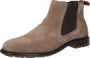 Bugatti Taupe Suede Chelsea Boot voor Heren Beige Heren - Thumbnail 4