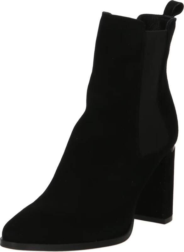 Calvin Klein Boots & laarzen Cup Heel Chelsea Boot 80 Sue in zwart