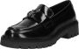 Calvin Klein Metallic Combat Loafer Herfst Winter Collectie Black Dames - Thumbnail 3