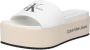 Calvin Klein Slippers FLATFORM SANDAL MET - Thumbnail 2