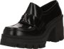 Calvin Klein Chunky Heeled Loafer Herfst Winter Collectie Black Dames - Thumbnail 2