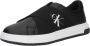 Calvin Klein Zwart Jongens Imitatieleer Logo 30 Sneakers - Thumbnail 3