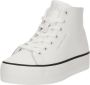 Calvin Klein Plateausneakers BOLD VULC FLATF MID LTH IN high top sneaker veterschoenen met ck-logo op de hak - Thumbnail 2