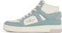 Calvin Klein Hoge leren sneakers Wit Green Dames - Thumbnail 2