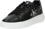 Calvin Klein Zwarte Sneaker van Hoogwaardig Polyester met Contrasterende Details Black Dames - Thumbnail 3