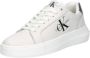 Calvin Klein Sportieve witte sneakers met contrastdetails White Dames - Thumbnail 4