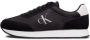 Calvin Klein Jeans Zwarte Casual Synthetische Sneakers Black Heren - Thumbnail 2