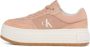 Calvin Klein Plateausneakers BOLD FLATF LOW MIX MG MEDIA veterschoenen vrijetijdsschoen halve schoen met zijlogo - Thumbnail 1