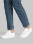 Calvin Klein Jeans Lente Zomer Dames Sneakers Collectie White Dames - Thumbnail 3