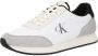 Calvin Klein Jeans Suede Leren Herenschoenen Collectie White Heren - Thumbnail 2