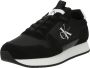 Calvin Klein Jeans Zwarte casual textielsneakers oor heren Black Heren - Thumbnail 2