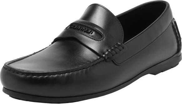 CK Calvin Klein Leren loafers met labelapplicatie model 'DRIVER'