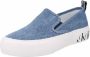 Calvin Klein Lichtblauwe Sneakers voor Dames Blauw Dames - Thumbnail 2