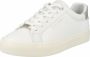 Calvin Klein Witte Polyester Sneaker met Veters en Contrasterende Details Wit Heren - Thumbnail 3