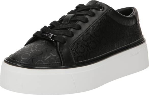 Calvin Klein Sneakers Flatform Cupsole Lace Up Epi Mn in zwart