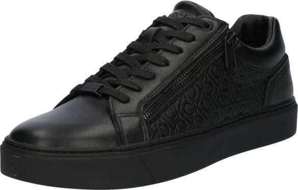 CK Calvin Klein Leren sneakers met ritssluiting opzij