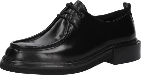 CK Calvin Klein Leren derbyschoenen met labelopschrift model 'LACE UP APRON BRUSH OFF'