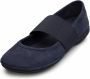 Camper Marineblauwe Nubuck Moccasin Ballerina`s Blue Dames - Thumbnail 4