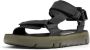 Camper Stijlvolle platte sandalen in zwart Black Heren - Thumbnail 2