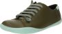 Camper Barefoot-geïnspireerde Peu Cami Trainers Green Dames - Thumbnail 2