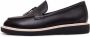 Cesare Gaspari Suede Slip-On Loafers Black Dames - Thumbnail 2