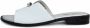 Cesare Gaspari Leren Urban Platform Hak Sandalen White Dames - Thumbnail 2